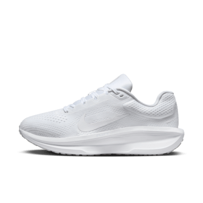 Nike womens running shoes white online